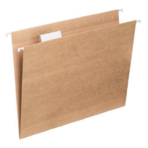 Smead 100% Recycled Hanging File Folder With Tab 65000 - Letter - 8.50&#034; Width X