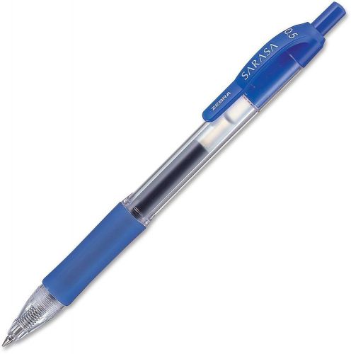 Sarasa Rapid Ink Gel Retractable Blue Fine 5mm Roller Ball Pens 12 Zeb4672