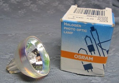 OSRAM HALOGEN PHOTO OPTIC LAMP BULB EXW 300W 82V GX5.3 54388 NOS Unused Unused