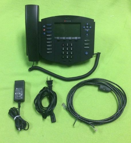Polycom SoundPoint IP 501 SIP USED 30 Day Warranty 2201-11501-001. #1 Key is RED