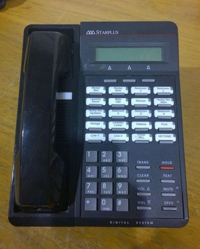 Vodavi Starplus DHS SP7314-71 Black Phone with Display
