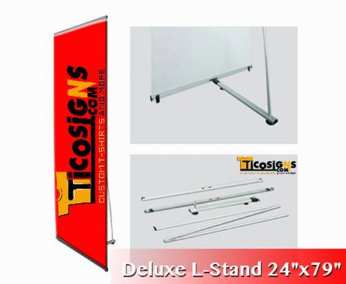 Deluxe L-Stand 24&#034;x79&#034;  (Stand + Insert)