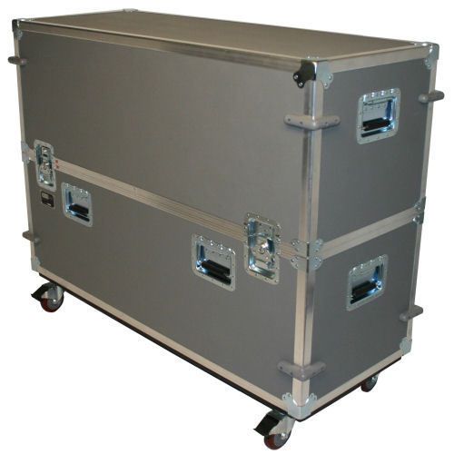 Road case tv 46&#034; 50&#034; jelco mid-size ata shipping for sale