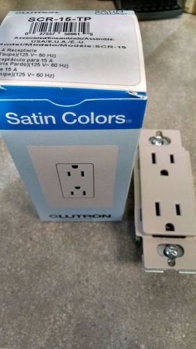 Lutron SCR-15-Taupe Receptacle