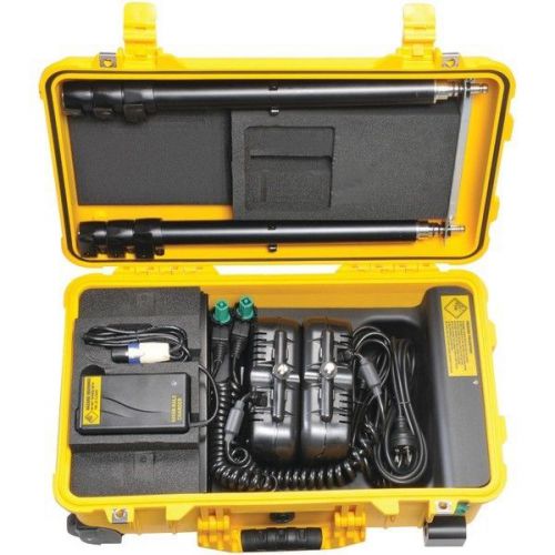 Portable 9460 2-Head Remote Area Lighting System 6,000-Lumen - Silent operation