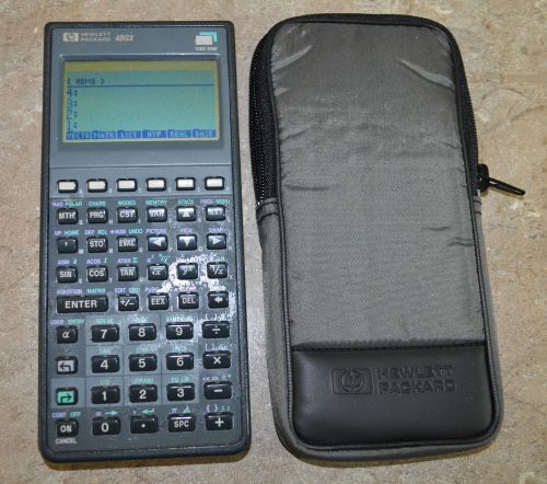 Hewlett Packard model 48GX Graphing Calculator