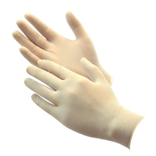 Latex Gloves-Medium-Powder Free