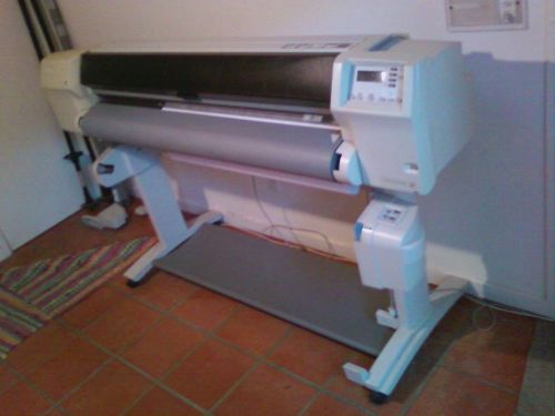 Hp designjet 3000cp large format printer 54 inch c4723a for sale