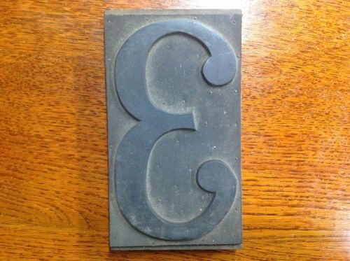 Number &#034;3&#034; 7inch letterpress wood printing block vintage wooden type