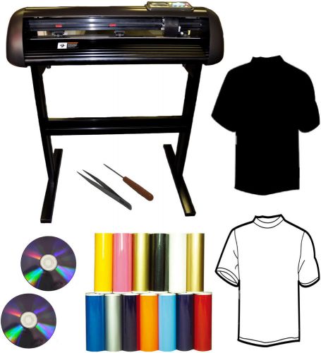 24&#034; 1000g vinyl cutter plotter, sign,vinyl,decal,pu vinyl,t-shirt heat transfer for sale