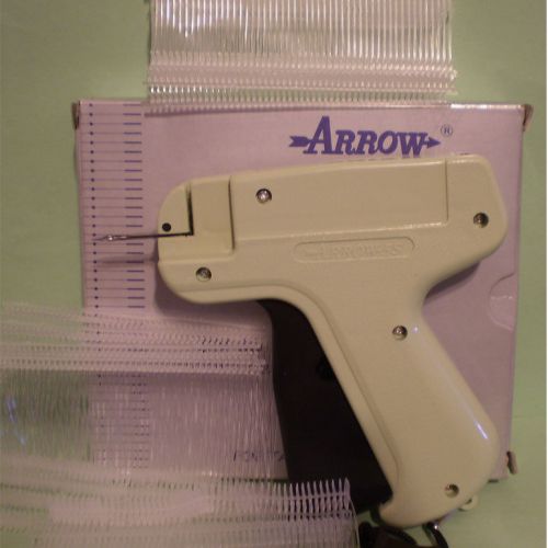 CLOTHING PRICE LABEL TAGGING TAG TAGGER GUN WITH 1000 fastners