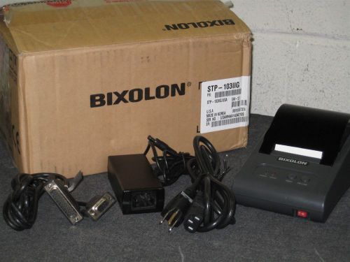 Bixolon direct thermal monochrome receipt printer stp-103iig retail pos usb 2.0 for sale