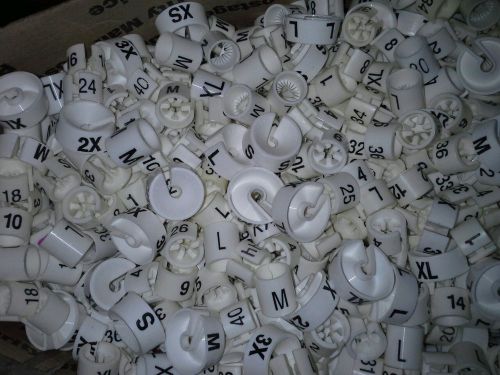 Huge Wholesale Lot of 5,500+ Garment Hanger sizers. Numbers &amp; Letters A MUST SEE