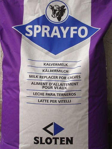Sprayfo violett kalbermilch 25 kg molkenpulver milchaustauscher 2,67Ђ/kg for sale