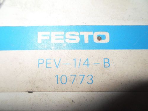 (RR15-3) 1 NIB FESTO PEV-1/4-B 5A 250V PRESSURE SWITCH