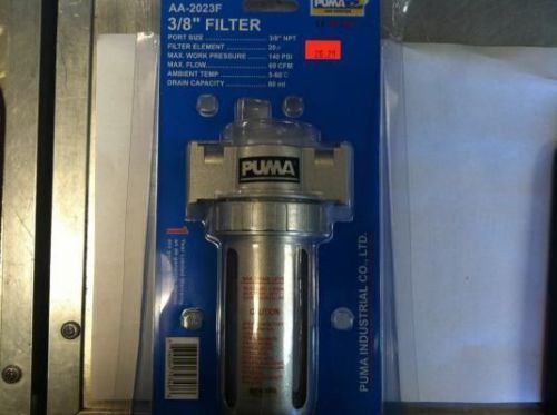 Puma 3/8&#034; air filter aa-2023f for sale