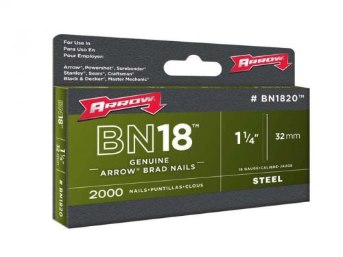Arrow BN1820 32mm Brad Nails Box 2000 ARRBN1820