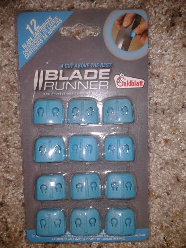 Goldblatt G15856 Blade Runner Replacement Blades, 12- Pack