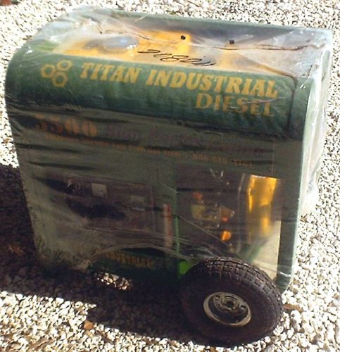Titan generator diesel model tg 5500d for sale