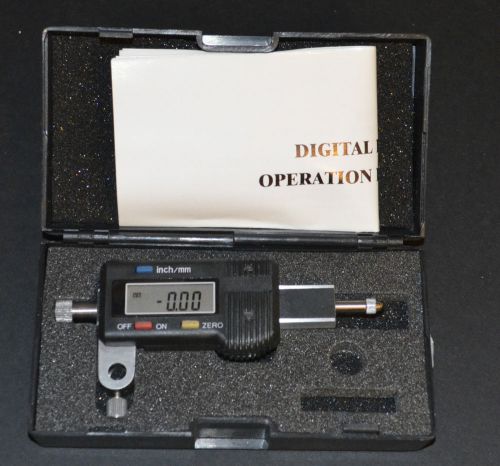 Digital indicator 10mm 0.4&#034; plunger dti gage sprung loaded measure machine-dro for sale