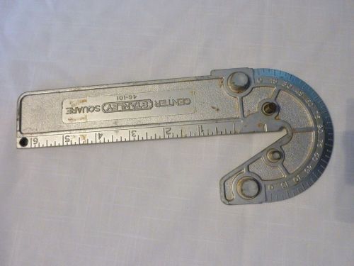 Vintage stanley center square center finder measuring tool, no. 46-101 for sale