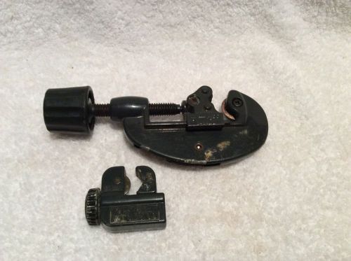 lot x2 vintage tube pipe cutters tool