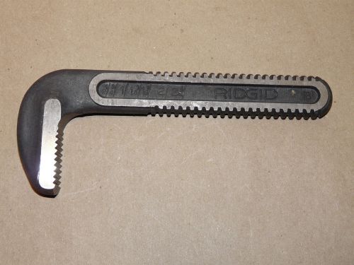 Nos ridgid replacment hook jaw for 18” pipe wrench inv9479 for sale