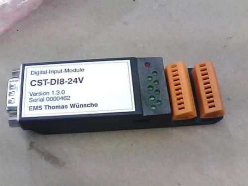 EMS Thomas Wunsche CAN 8 Channel Digital Input Module 24V CST-DI8-24V