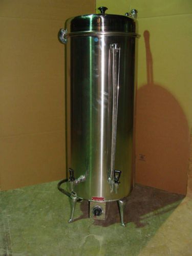 Robertshaw tomlinson 20gal s-steel coffee hot drink urn for sale
