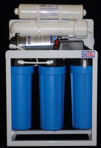 Proclimate light commerical reverse osmosis water filter system 300 gpd pump usa for sale