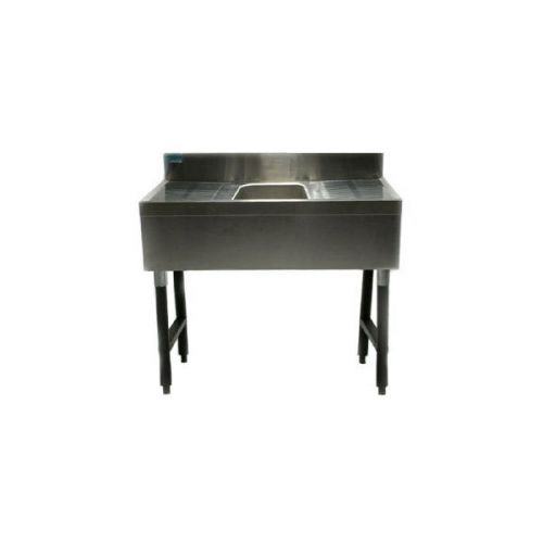 Stainless steel bar sink - 35&#034; - single compartment for sale