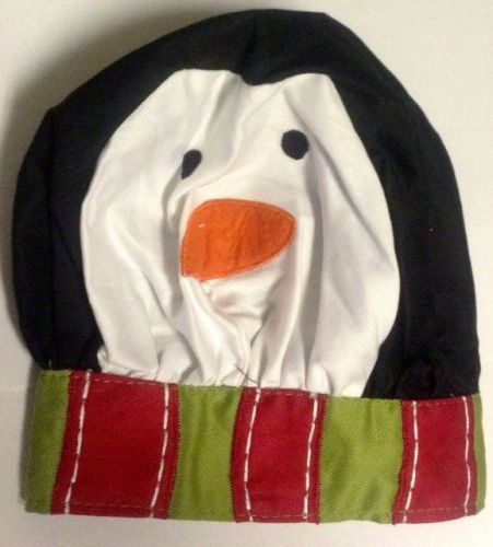 Holiday Whimsical Penguin Children&#039;s Chef Hat Adjustable Size for Children