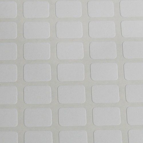 196 Small White Sticky Labels 9x13 mm Price Stickers, Tags, Blank, Self Adhesive