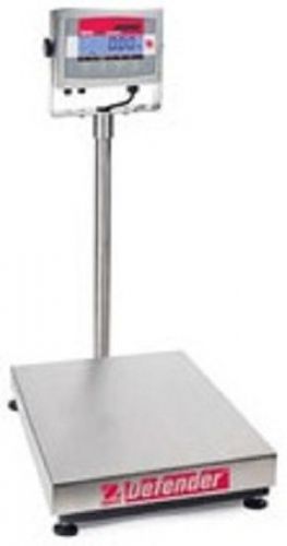 New ohaus defender 3000 washdown stainless steel bench scale for sale