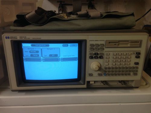 HP 1661CS LOGIC ANALYZER / OSCILLOSCOPE 100MHz STATE~500MHz TIMING 2-CHANNEL