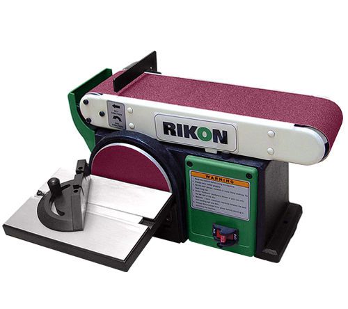 Rikon 50-120 6-by-48-inch belt 10-inch disc sander * w/ stand * for sale