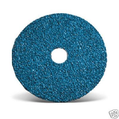 5 new resin fiber discs type zee 50 grit 5&#034; x 7/8&#034; for sale