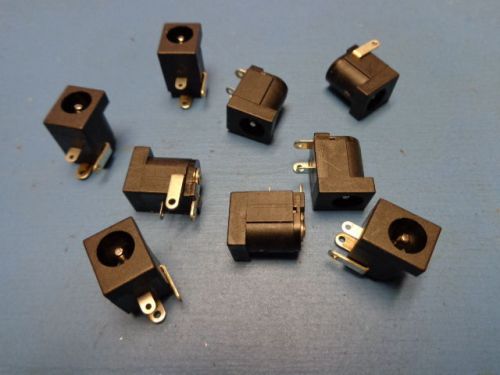 (9) KOBICONN 163-5004 DC Power Jack Connector 2.1mm 5.5mm 1.5A 18V Female