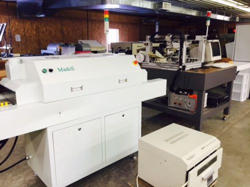 Madell PX3700 Automatic Pick and Place- complete set w/ Reflow Oven w/ conveyor
