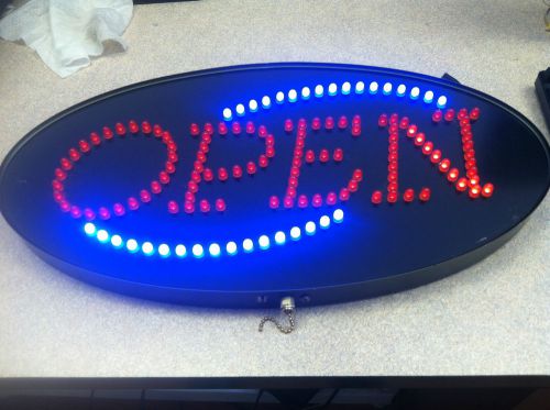Led open sign op-1 w/o chain for sale