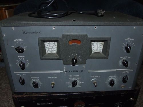 VINTAGE HAMMARLUNDHQ-129-X  TUBE RADIO Restoration Piece Untested
