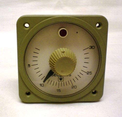 Eagle Signal Industrial Timer, Range 0-30 seconds, Electronic Timer w.Indic.Lamp