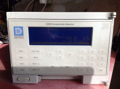 Dionex CD20 Conductivity Detector Tested Working