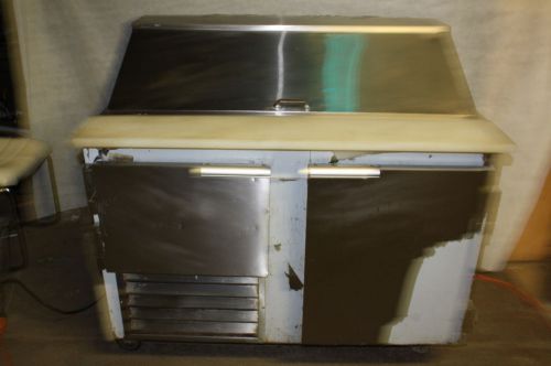 Leader 48&#034; Salad Bar Self Contained Model LM48 Used working condition