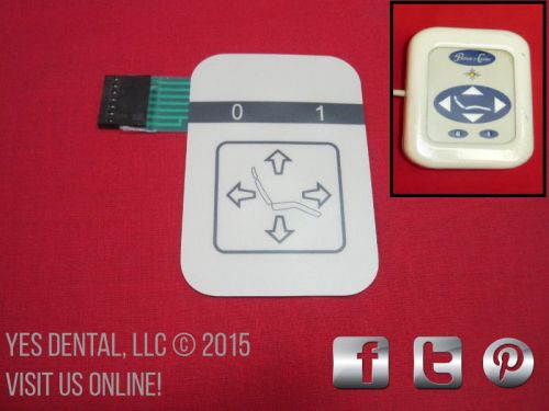 Replacement Touchpad Control for Pelton &amp; Crane, DCI, Marus, &amp; ADEC Chairs - NEW