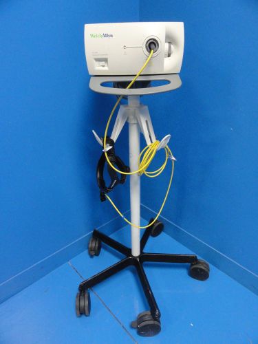 WELCH ALLYN CL300 Ref No. 90123 Surgical Illuminator W/ HEADLIGHT &amp; MOBILE STAND