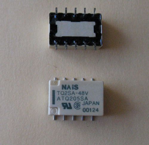 NAIS TQ2SA-48V LOW-PROFILE RELAYS SMD (4 PCS)