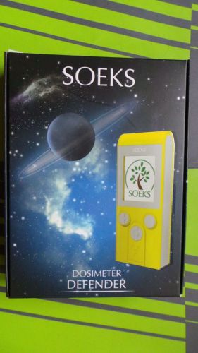 NEW  SOEKS DEFENDER  Dosimeter  Radiation Detector Geiger Counter