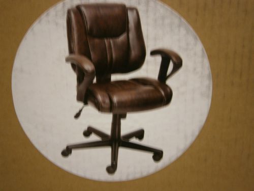 Staples Telford™ Luxura® Task Chair BROWN