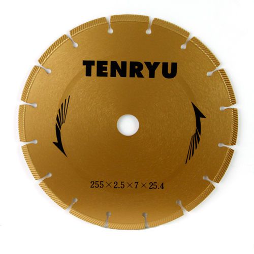 TENRYU Diamond Cutter Dry 255x2.5x25.4